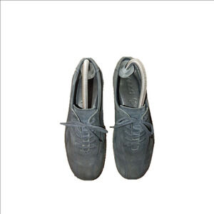 ecco Blue Suede Shoes Size 38